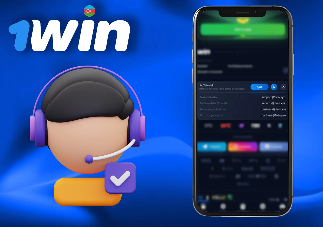 1Wın bukmeker kontorunda vəsaitlərin çıxarılması ilə bağlı problemlərin həlli