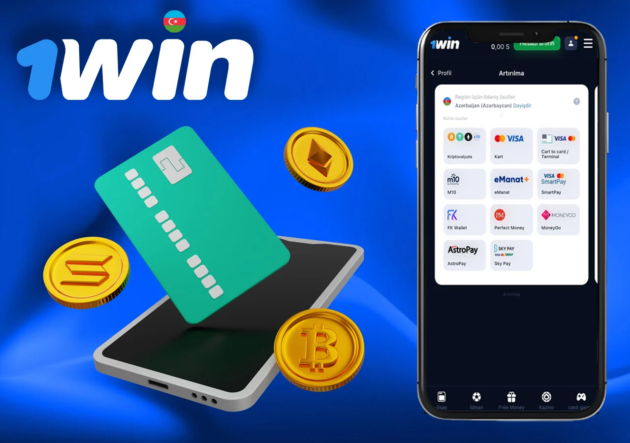 1Win casino platformasında ilk depozit
