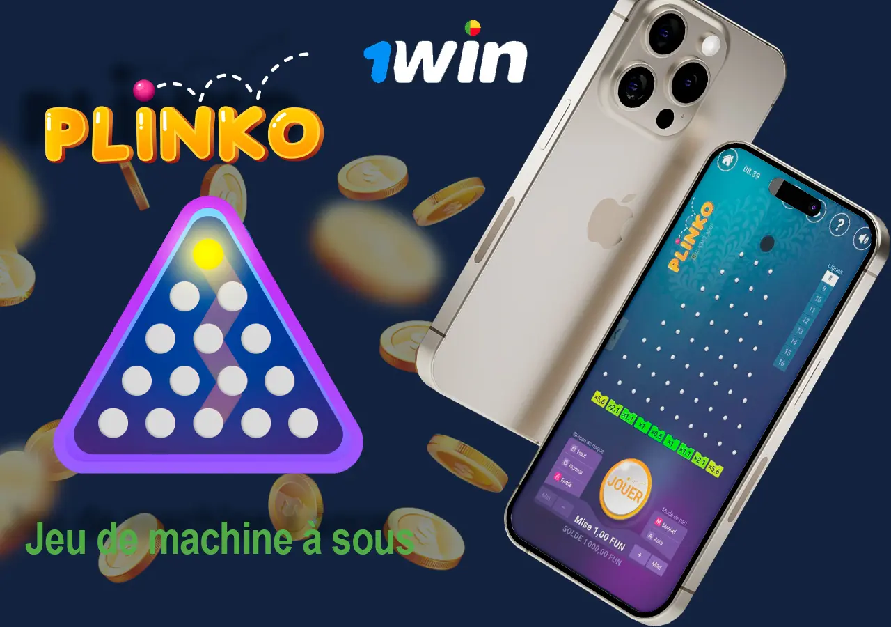 La machine à sous Plinko avec des gains accrus